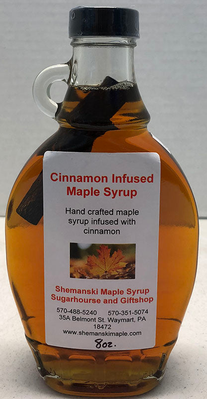 Cinnamon Infused Maple Syrup – Shemanski Maple Syrup