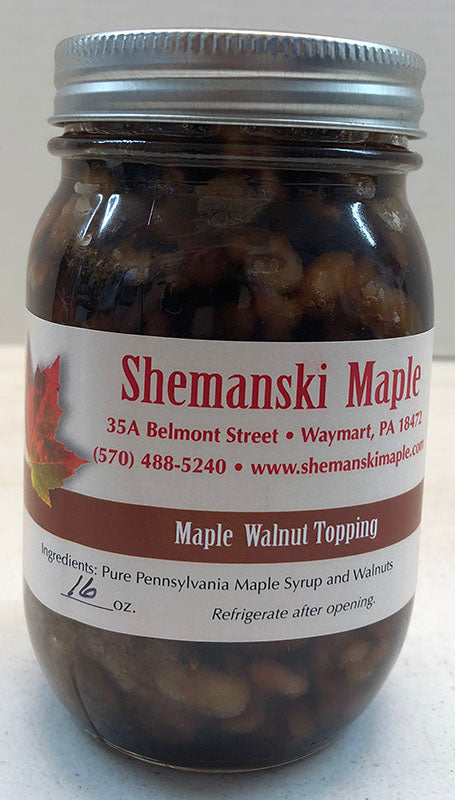 Maple Walnut Topping – Shemanski Maple Syrup